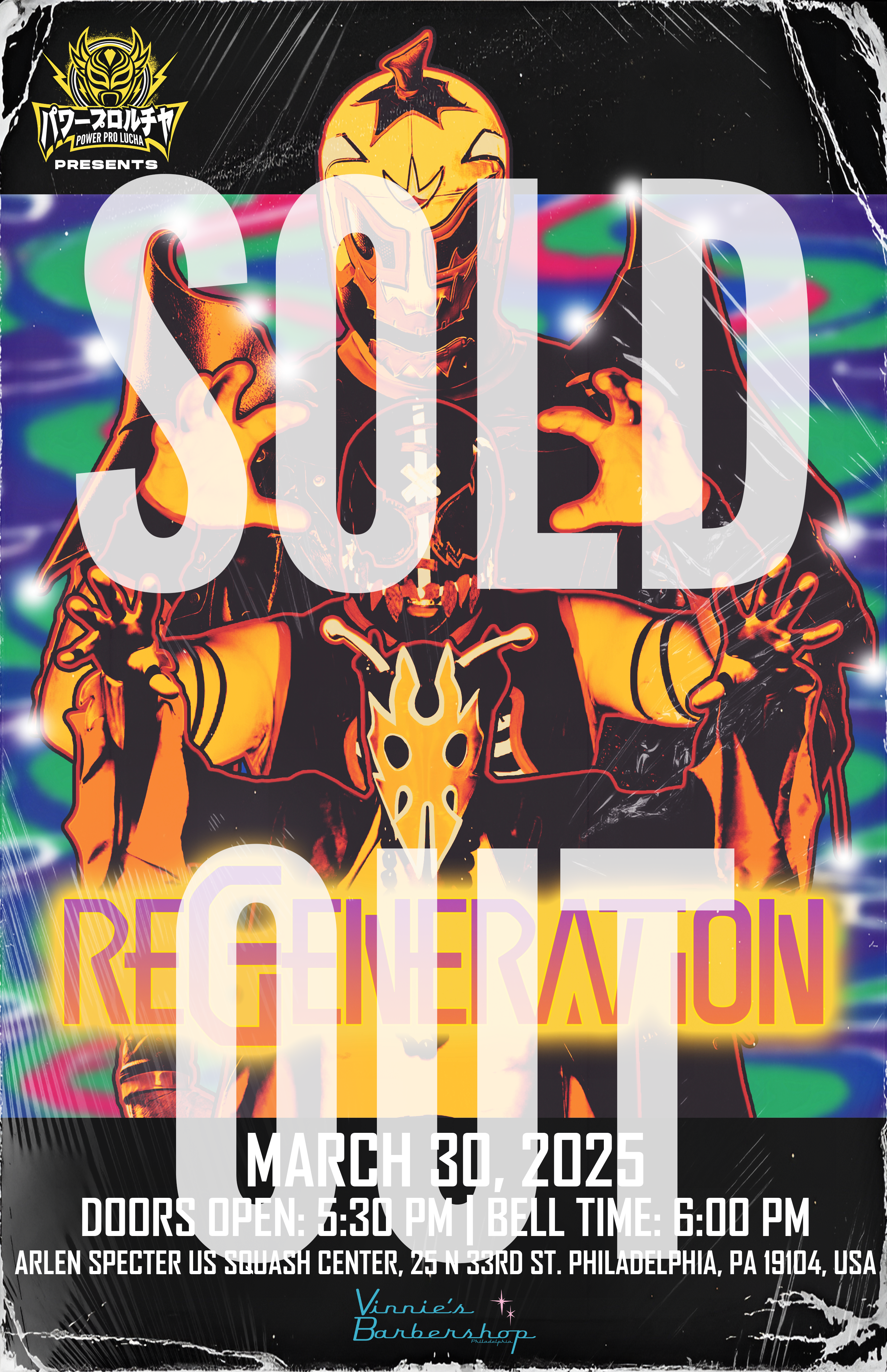 "reGeneration" SOLD OUT Poster, Distressed